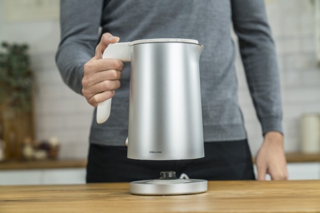 Електрическа кана, 1 л, 1850 W, "Enfinigy", Silver - Zwilling