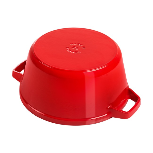 Комплект 2 съдове Cocotte, 24 см, чугун, Cherry - Staub
