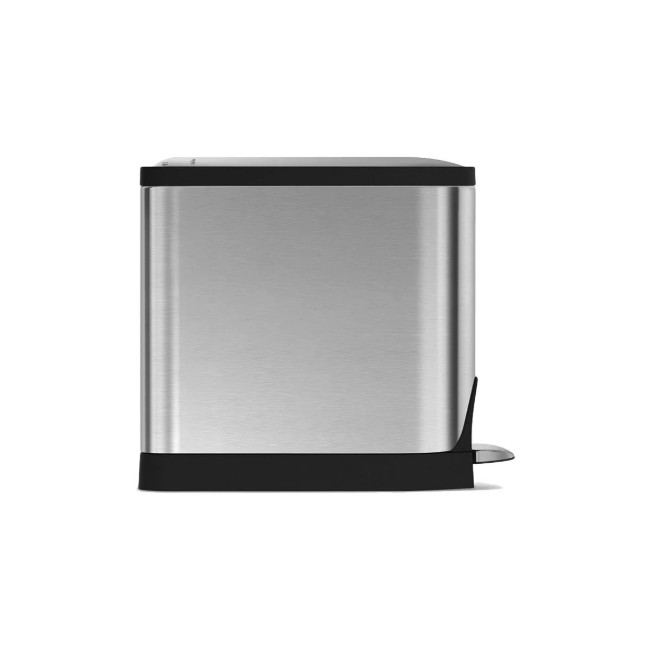 Кошче за боклук с педал, 10 л, неръждаема стомана - simplehuman