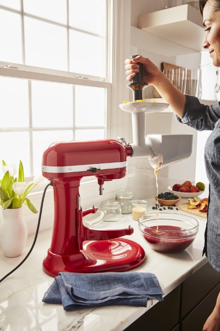 Комплект приставка за мелене на месо + приставка за пасиране и пюре - KitchenAid