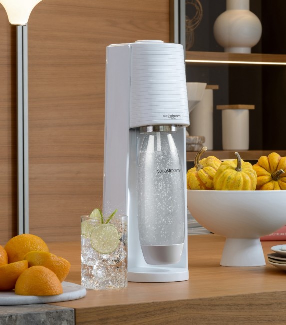 Уред за газирана вода Terra, Бял - SodaStream