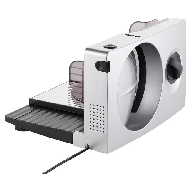 Електрически уред за нарязване на колбаси Curve Silver, 100 W - Unold