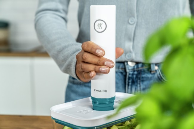 Вакуумен контейнер за съхранение на храни, изработен от стъкло, 900 мл, "FRESH & SAVE" La Mer - Zwilling