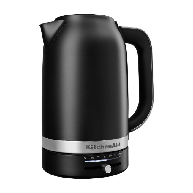 Електрическа кана с променлива температура, 1,7 L, Matte Black - KitchenAid