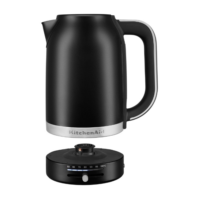 Електрическа кана с променлива температура, 1,7 L, Matte Black - KitchenAid