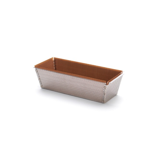 Перфорирана форма за сладкиши, неръждаема стомана, 26 x 10,3 см - de Buyer