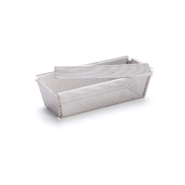 Перфорирана форма за сладкиши, неръждаема стомана, 26 x 10,3 см - de Buyer