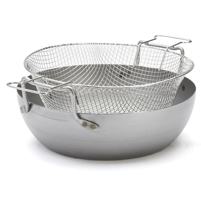 Кошница за пържене, 34 см, неръждаема стомана - de Buyer