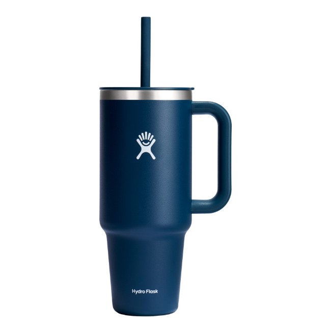 Термоизолирана чаша, неръждаема стомана, 1,18 л, „All Around Travel“, Indigo - Hydro Flask