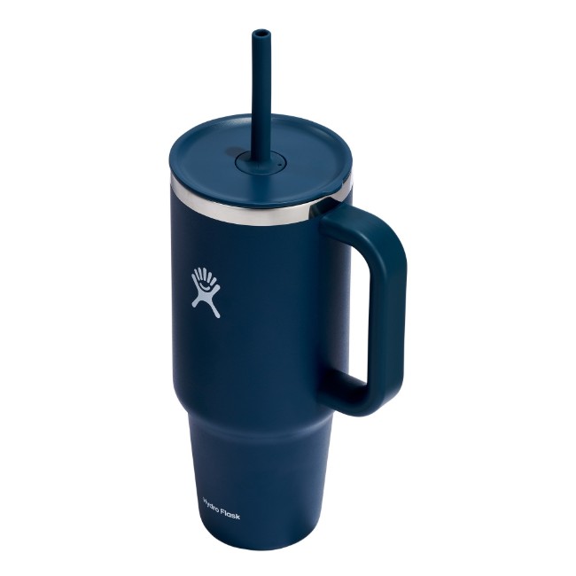 Термоизолирана чаша, неръждаема стомана, 1,18 л, „All Around Travel“, Indigo - Hydro Flask