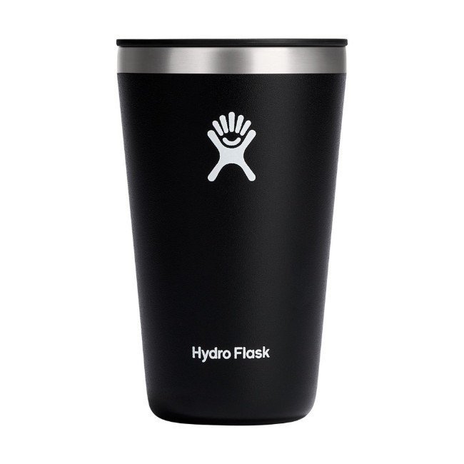 Термоизолирана чаша, неръждаема стомана, 470 ml, "All Around", черна - Hydro Flask