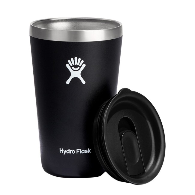 Термоизолирана чаша, неръждаема стомана, 470 ml, "All Around", черна - Hydro Flask