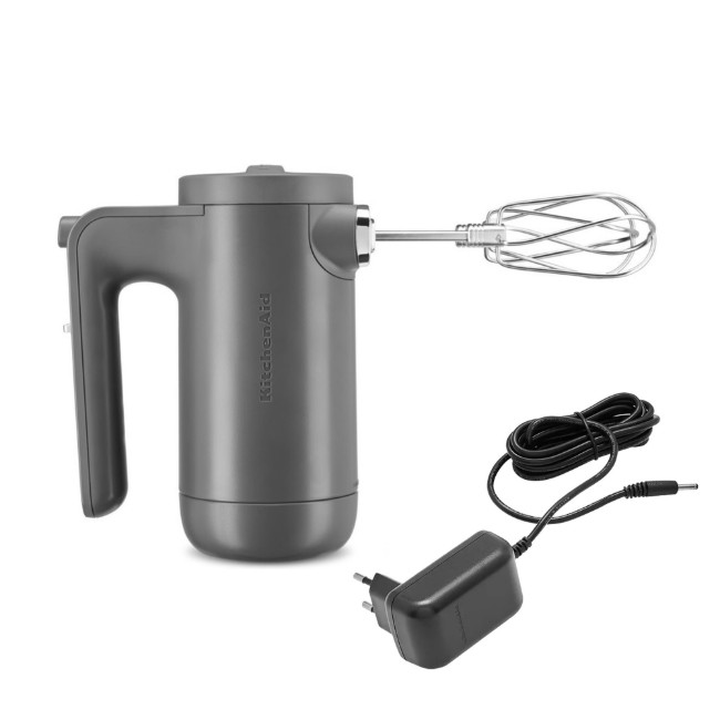 Ръчен миксер без кабел , 7 скорости, Charcoal Grey - KitchenAid