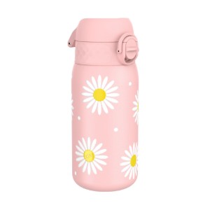 Детска бутилка за вода, неръждаема стомана, 400 мл, Daisies - Ion8