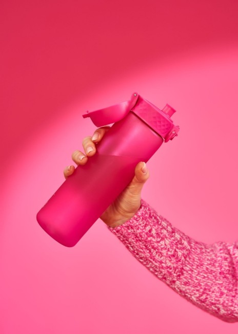 Бутилка за вода "Slim", recyclon™, 500 ml, розова - Ion8