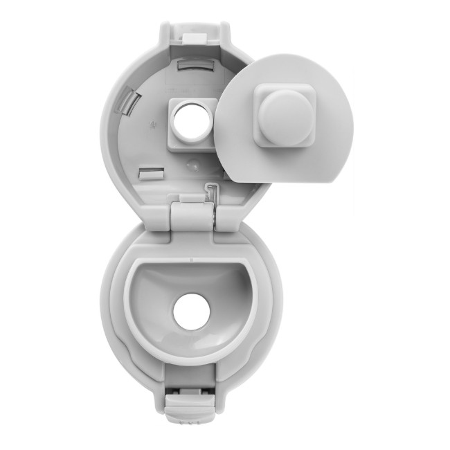 Детска бутилка за пиене, неръждаема стомана, 350мл, "Dinos", White-Grey - Zwilling