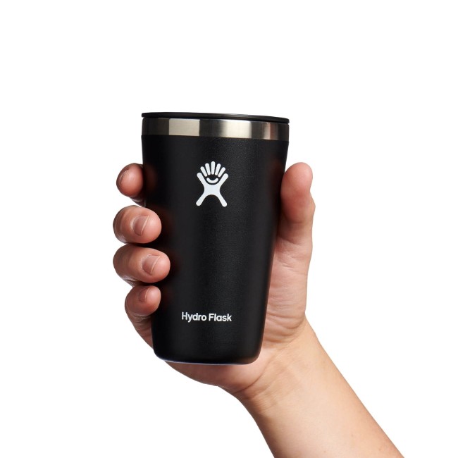 Термоизолирана чаша, неръждаема стомана, 470 ml, "All Around", черна - Hydro Flask