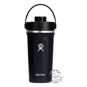 Термоизолиран шейкър, 2 в 1, неръждаема стомана, 710 мл, черен - Hydro Flask