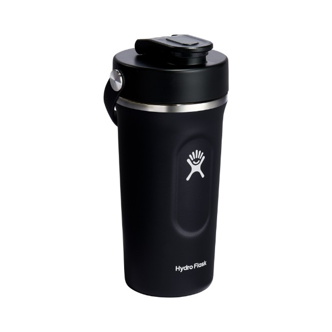 Термоизолиран шейкър, 2 в 1, неръждаема стомана, 710 мл, черен - Hydro Flask