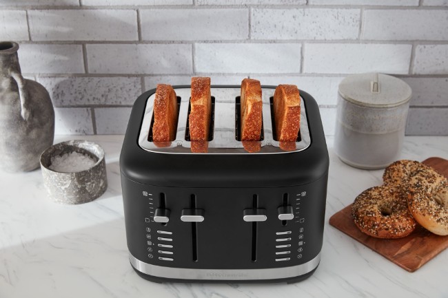 Тостер с 4 гнезда, 1960 W, Matte Black - KitchenAid