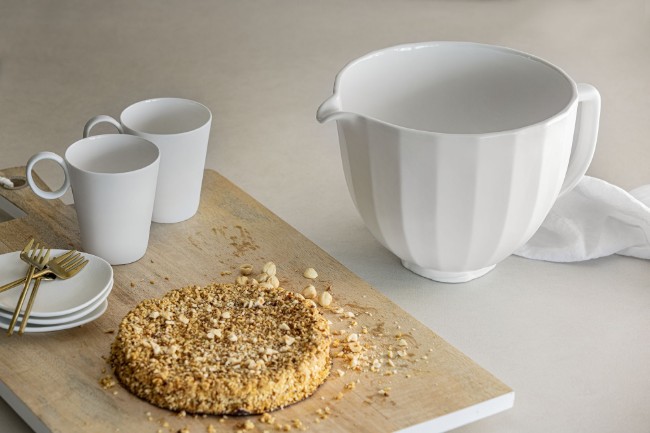 Керамична купа, 4,7 л, White Shell - KitchenAid