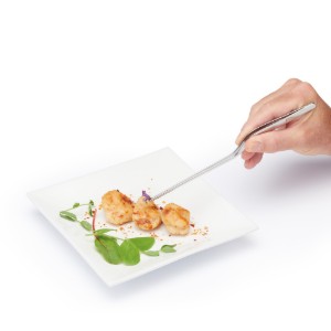 Извита пинсета за декорация, неръждаема стомана, 21 см, "Master Class" - Kitchen Craft