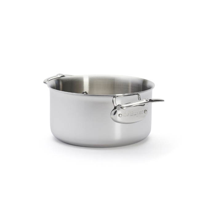 Тенджера "Affinity" с капак, неръждаема стомана, 20 см / 3,4 л - марка "de Buyer"