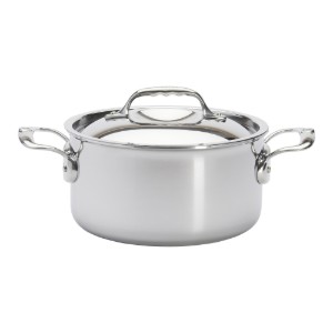 Тенджера "Affinity" с капак, неръждаема стомана, 20 см / 3,4 л - марка "de Buyer"