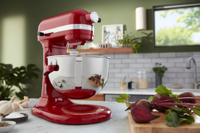 Миксер с купа 5.2L, модел HEAVY DUTY, Empire Red - KitchenAid