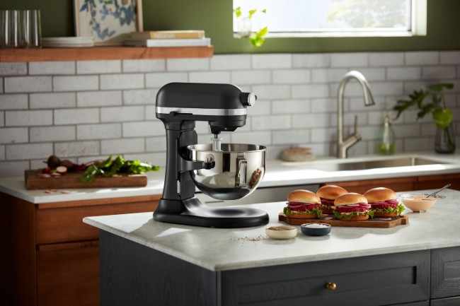 Миксер с купа 5.2L, модел HEAVY DUTY,  Matte Black - KitchenAid