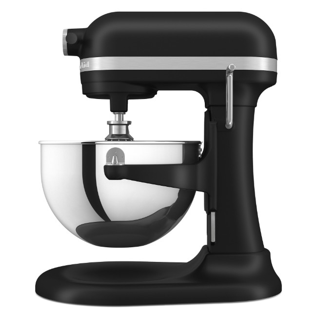 Миксер с купа 5.2L, модел HEAVY DUTY,  Matte Black - KitchenAid