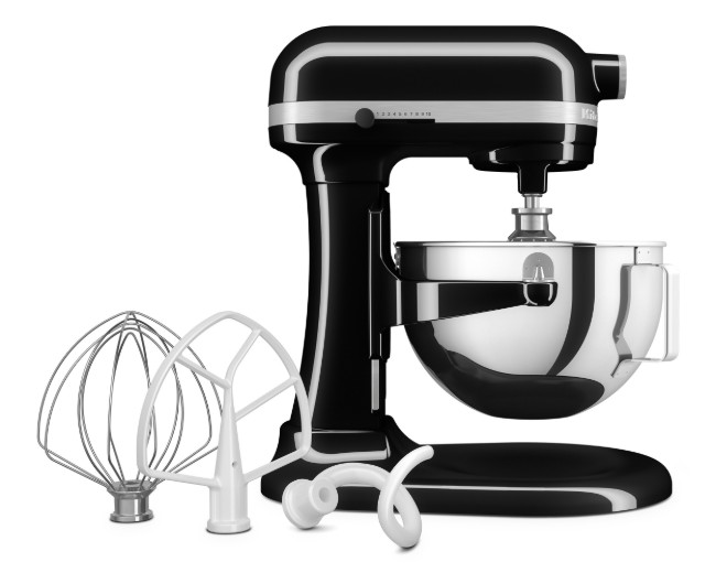 Миксер с купа 5.2L, модел HEAVY DUTY, OnyxBlack - KitchenAid