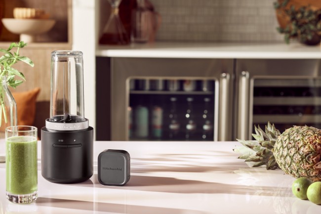 GO Безжичен преносим блендер, с батерия, 0,47 л, черен мат - KitchenAid