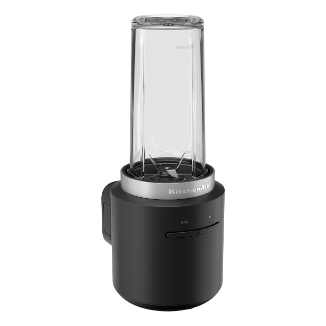 GO Безжичен преносим блендер, с батерия, 0,47 л, черен мат - KitchenAid