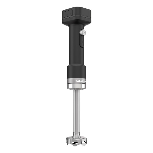 Акумулаторен ръчен пасатор GO, с батерия, 0,7 л, черен мат - KitchenAid