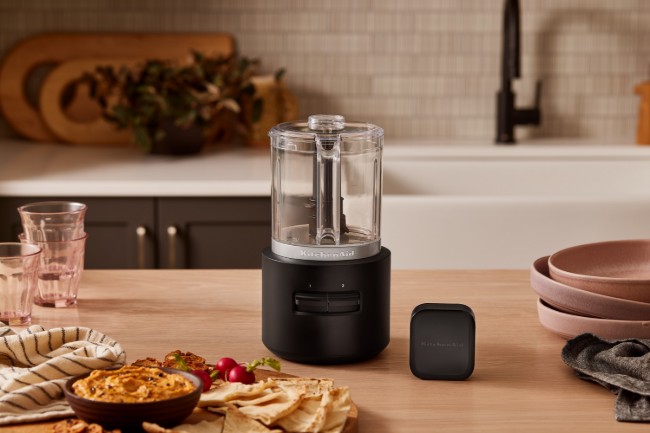 Чопър "Go" с акумулатор, безкабелен, 1.18L, матово черно - KitchenAid