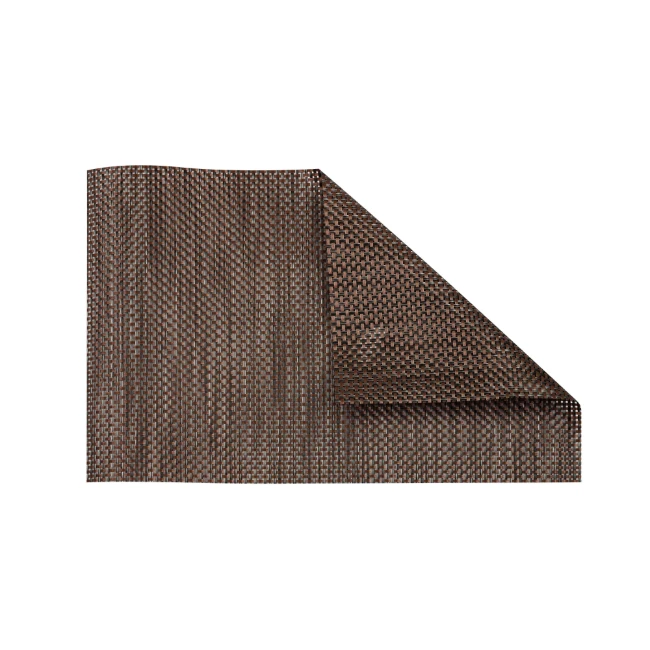 Комплект от 4 подложки (поставки за плочи), 45 × 30 см, Тъмно кафяв