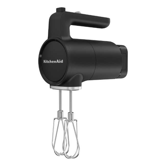 GO акумулаторен ръчен миксер, 7-степенен, с батерия, Matte Black - KitchenAid