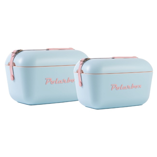 Хладилна кутия, 20 L, "Pop", Sky Blue - Baby Rose - Polarbox