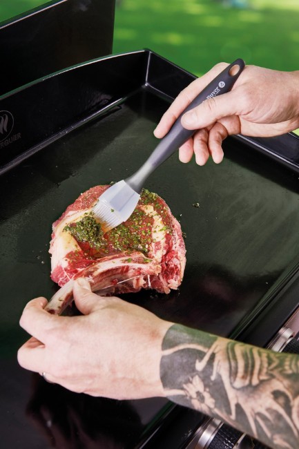 Четка за сладкиши, силиконова, 25 см, ширина 3 см - de Buyer