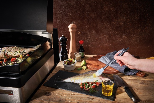 Четка за сладкиши, силиконова, 25 см, ширина 3 см - de Buyer