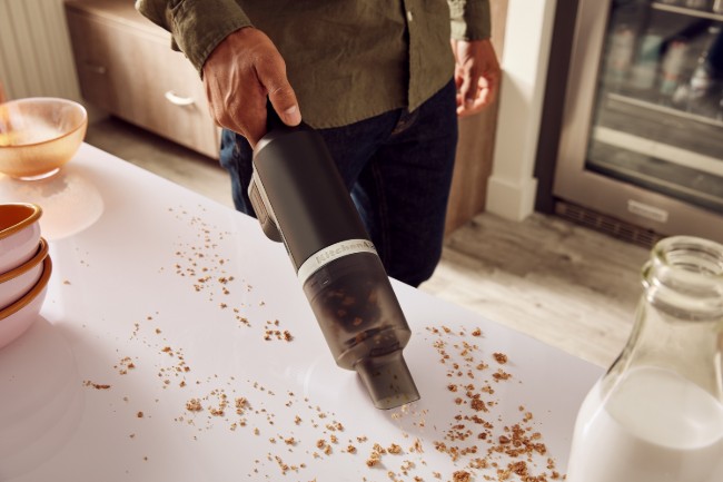 Кухненска прахосмукачка "Go Cordless", без батерии, матово черно - KitchenAid