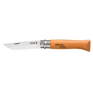N°09 джобно ножче, въглеродна стомана, 9см, "Carbone" - Opinel