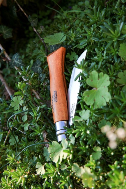 N°10 джобно ножче, въглеродна стомана, 10см, "Carbone" - Opinel