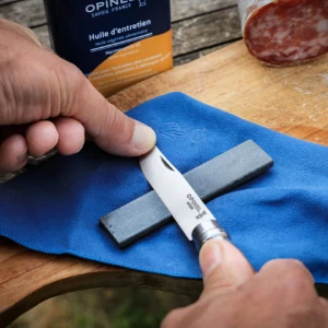 Естествен камък за острие, 10 см - Opinel