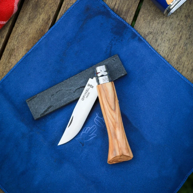 Естествен камък за острие, 10 см - Opinel
