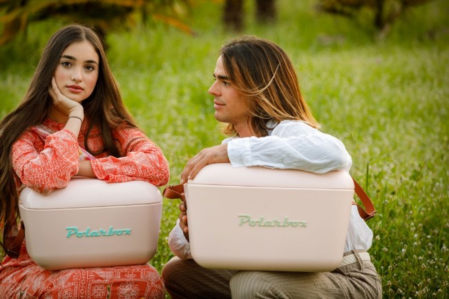Кутия за охлаждане, 20L, "Classic", с цвят "Nude - Olive Green" - Polarbox