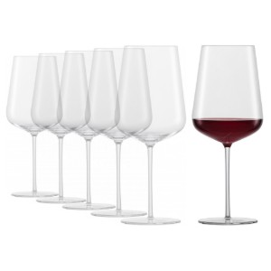 Комплект от 6 чаши за вино от Бордо, "Vervino", 742 мл - Schott Zwiesel