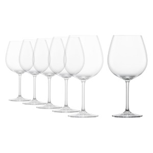 Комплект 6 чаши за вино Burgundy, кристално стъкло, Ivento, 783 ml - Schott Zwiesel