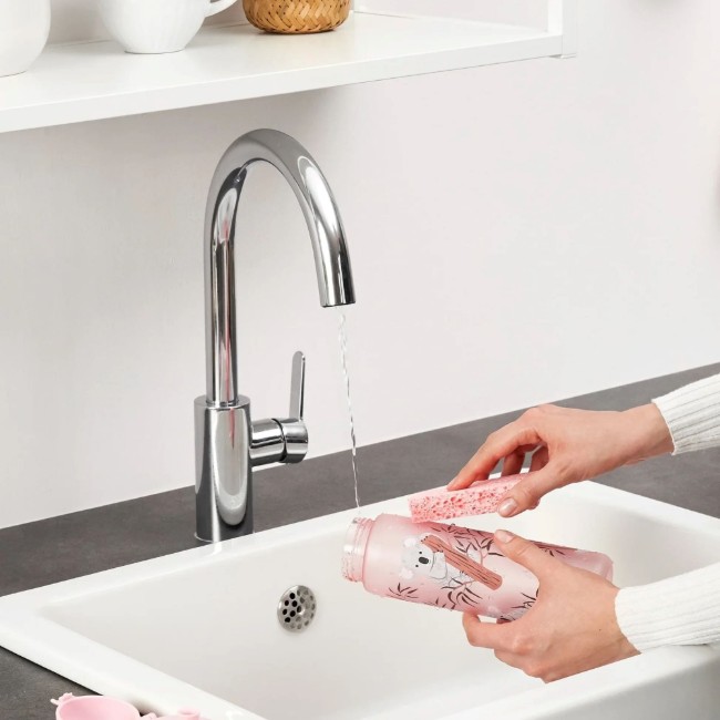 Детска бутилка за вода "Slim", recyclon™, 500 ml, Koala - Ion8